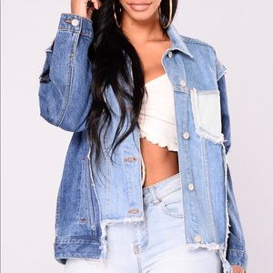 Patch Denim Jacket